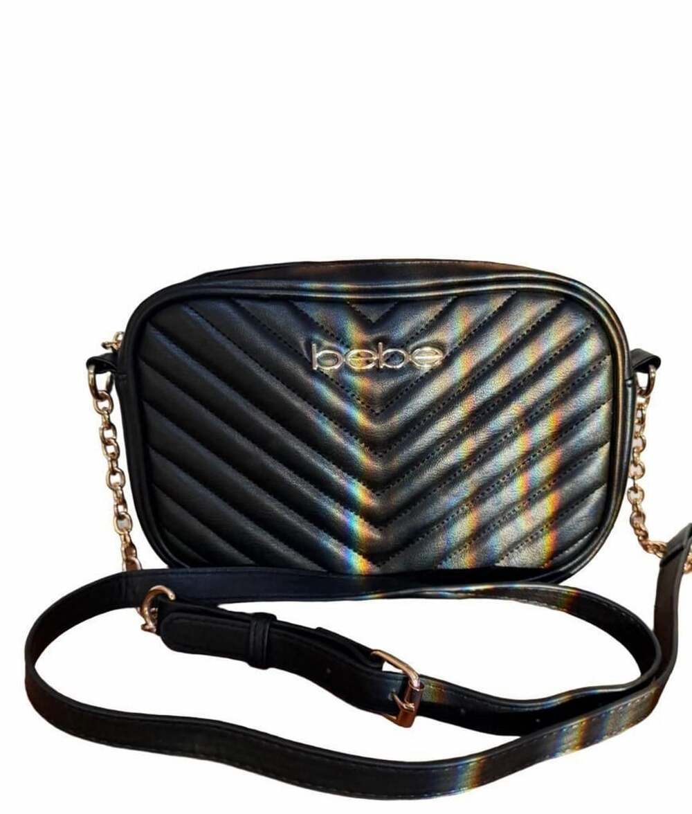 Bebe Tyler Camera Crossbody Bag